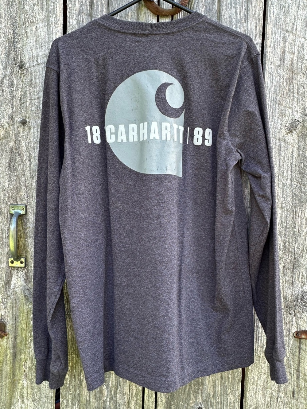 Carhartt Men’s Relaxed Fit Long Sleeve Shirt – Size Medium